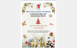 dernier challenge hivernal