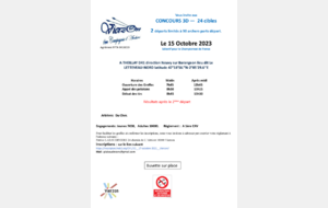 Concours 3D Vierzon