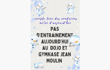 fermeture exceptionnelle aujourd'hui